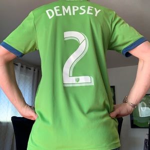 Green adidas Xbox 2017 Clint Dempsey jersey